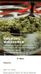 Mobile Screenshot of cocktailwhisperer.com